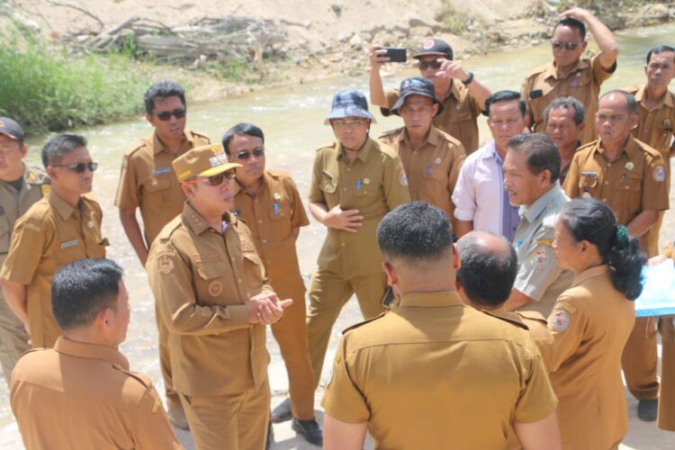 Bupati Taput Perkuat Ketahanan Pangan Di Daerah Terdampak Banjir Sarulla