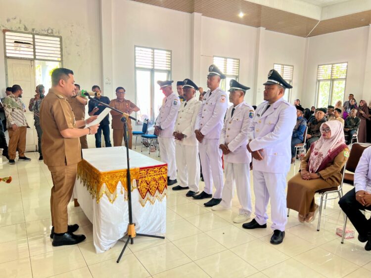 Wakil Bupati Pidie Ajak Keuchik Baru Bangun Gampong Dengan Amanah Dan Transparansi