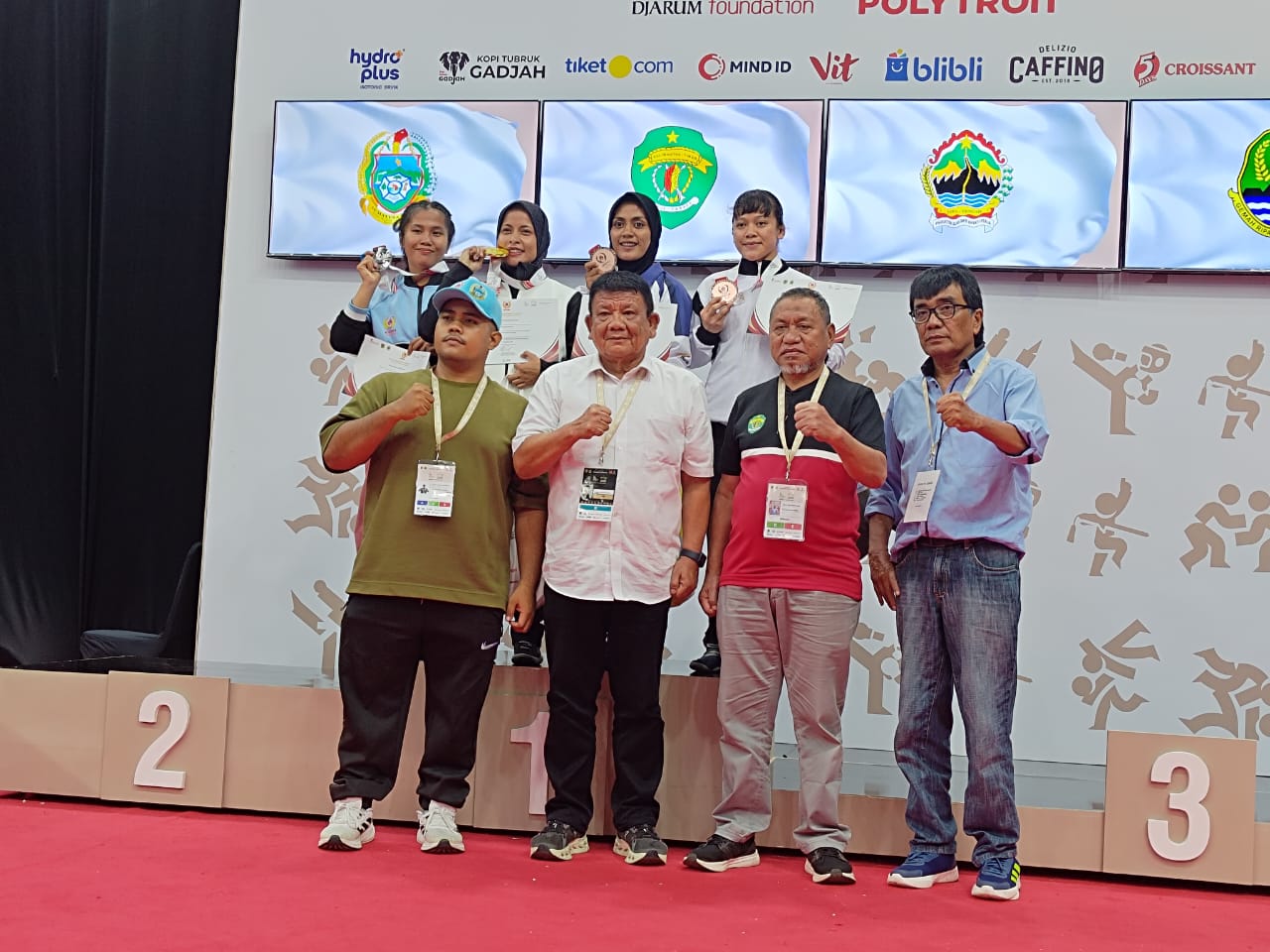 Kontingen Sumut Masih On The Track, 4 Atlet Kalah Di Final PON Beladiri