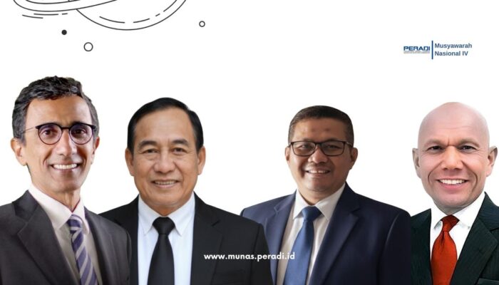 Empat Kandidat Siap Bersaing dalam Pemilihan Ketua Umum PERADI