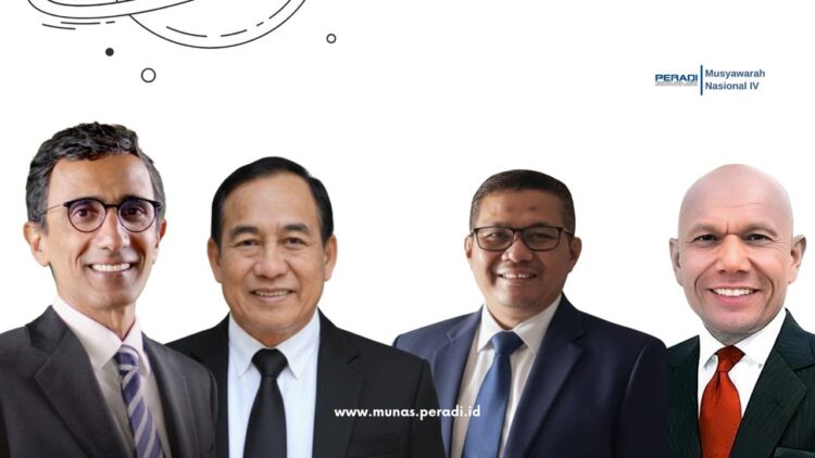 Empat Kandidat Siap Bersaing dalam Pemilihan Ketua Umum PERADI