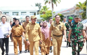 Bupati Madina Pantau Pendistribusian MBG Yang Dikelola Yayasan SPS