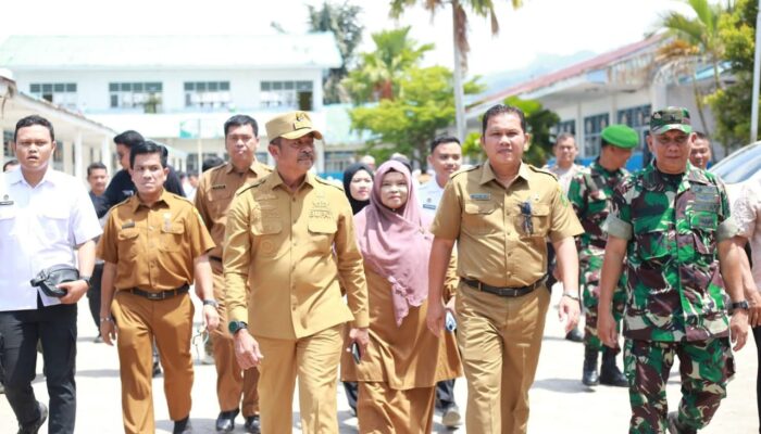 Bupati Madina Pantau Pendistribusian MBG Yang Dikelola Yayasan SPS