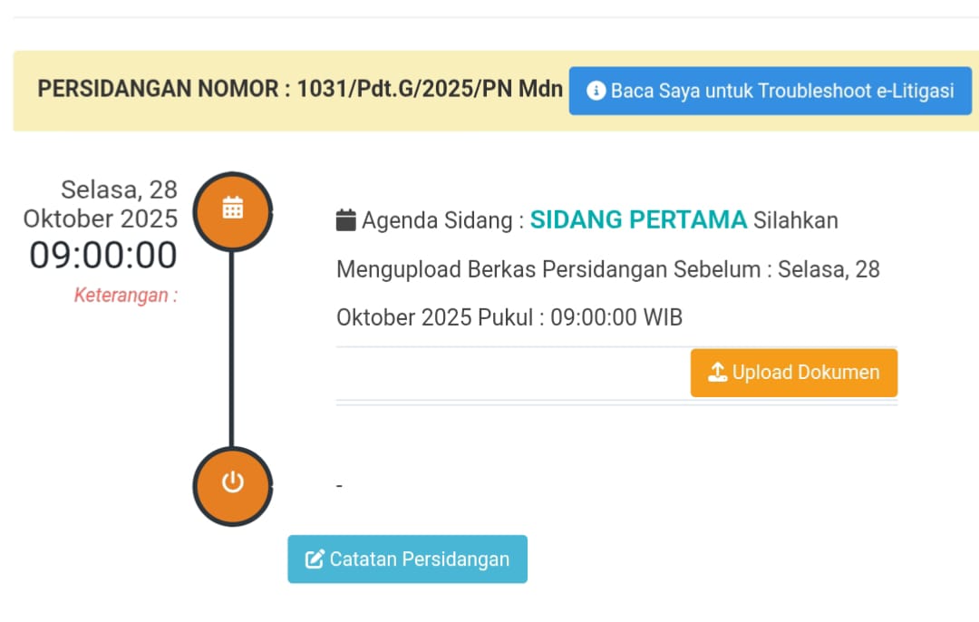 Sidang Gugatan Paulus terhadap Bank OCBC NISP Dan Brighton Wisdom Digelar 28 Oktober