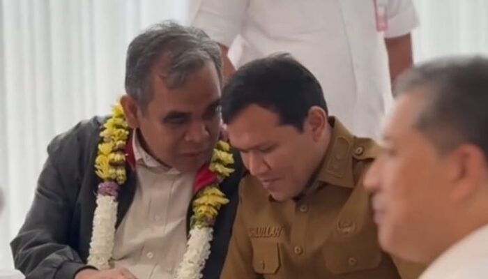 Wagub Aceh Sambut Ketua MPR RI Dengan Tradisi Pemulia Jamee