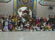 Batalyon Arhanud 11/WBY Gelar Syukuran HUT Ke-59 Santuni Anak Yatim