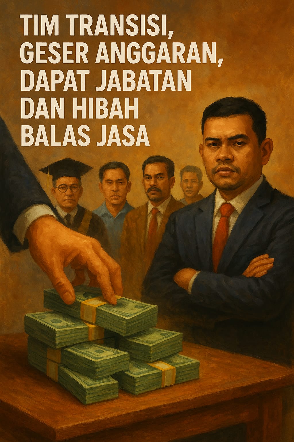 Tim Transisi, Geser Anggaran, Dapat Jabatan Dan Hibah Balas Jasa
