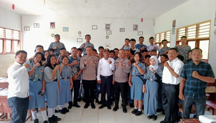 Polres Tapanuli Tengah Gelar “Police Go To School”