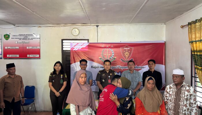 Melalui Restorative Justice, Kejati Sumut Pulihkan Hubungan Ibu dan Anak Di Tapsel
