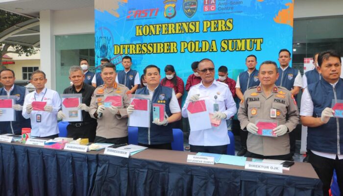 Satgas PASTI Bersama Polda Sumut Berhasil Menangkap Pelaku Penipuan