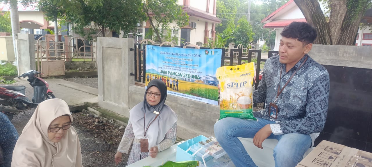 Peringatan Hari Pangan Sedunia, Pemkab Pidie Gelar Gerakan Pangan Murah