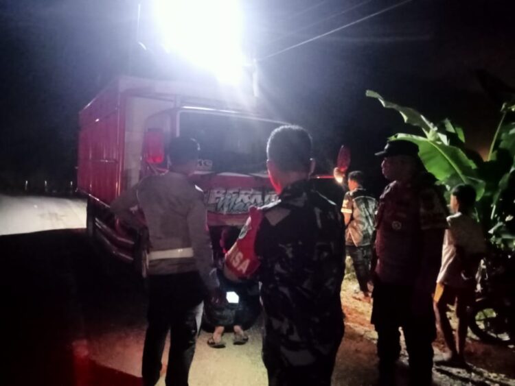 Pengendara RX King Meninggal Usai Tabrak Colt Diesel