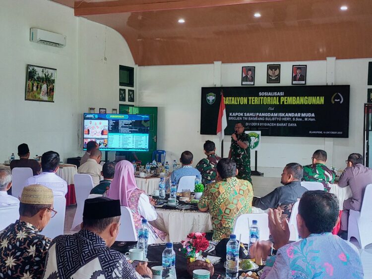 Brigjen TNI Bambang Sulistyo Hery: YonTP Sinergi Pertahanan Dan Pembangunan