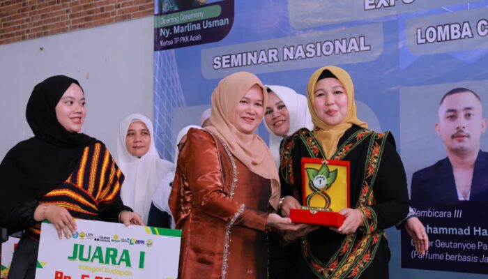 Aceh Besar Raih Juara Umum Lomba Cipta Menu Janeng