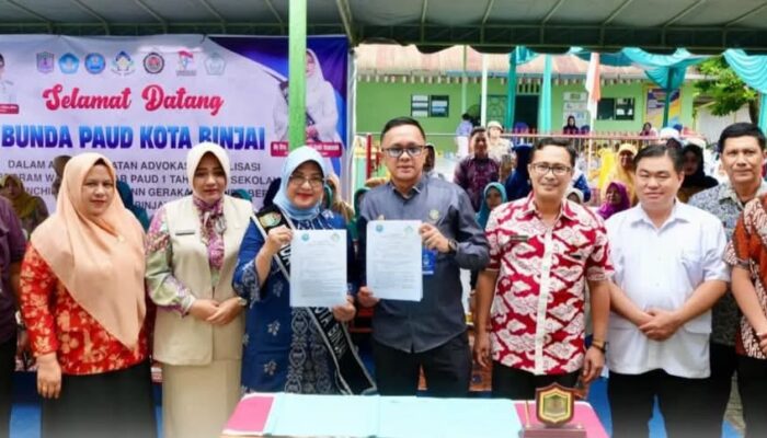 Pemko Binjai Dukung Program Wajib Belajar PAUD Satu Tahun Pra Sekolah