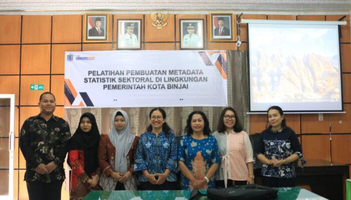 Diskominfo Kota Binjai Gelar Pelatihan Metadata Statistik Sektoral Dukung Satu Data Indonesia