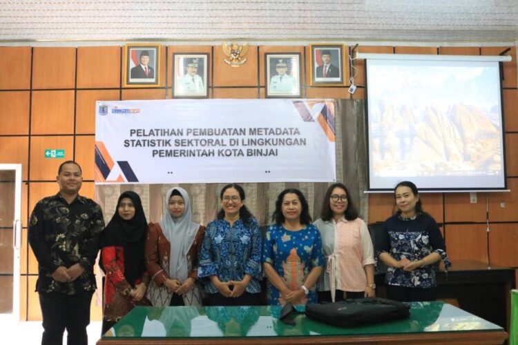 Diskominfo Kota Binjai Gelar Pelatihan Metadata Statistik Sektoral Dukung Satu Data Indonesia