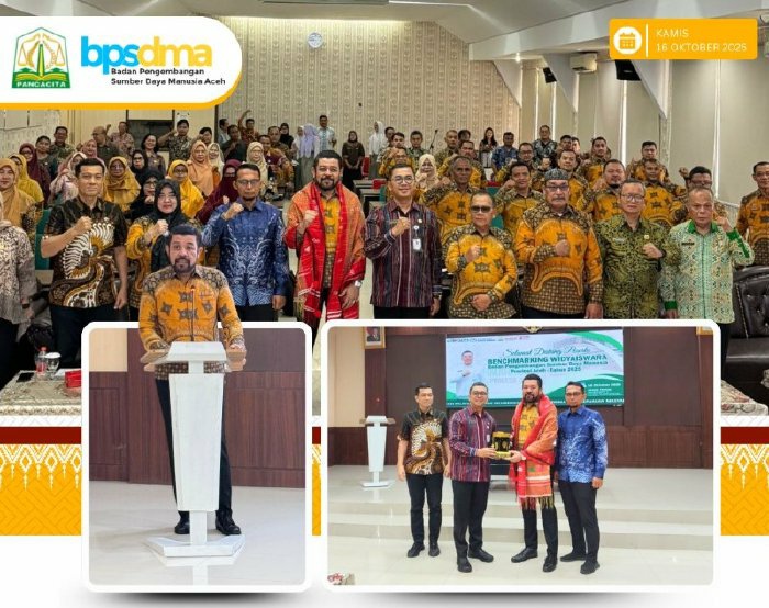 Widyaiswara BPSDM Aceh Studi Tiru Ke BPSDM Sumut