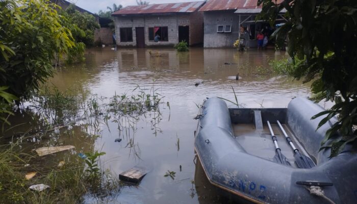 BPBD Sergai Gerak Cepat Tangani Banjir Di Sei Rampah Dan Perbaungan, 1.203 KK Terendam