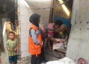 Lurah Rappokalling Gandeng Rumah Zakat, Sapa Janda Dan Lansia Dengan Sembako