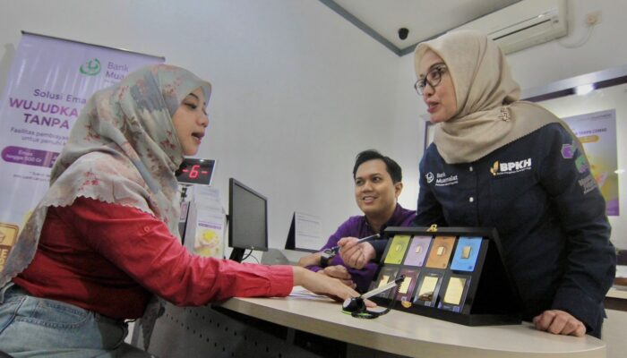 Penuhi Permintaan, Bank Muamalat Tambah Mitra Pemasok Emas