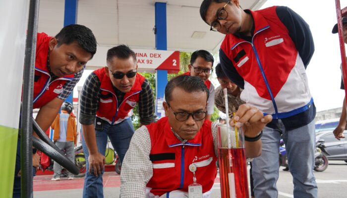 Pertamina Patra Niaga Sumbagut Perkuat Pengawasan Layanan Melalui Program “Pantau Bareng SPBU”