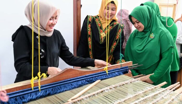 Anggota DPD RI Darwati A. Gani Berkunjung Ke Sentra IKM Dekranasda Aceh Besar