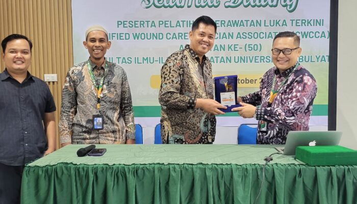 Kerja Sama Fikes Unaya Aceh Besar – PT Edwcare Kota Langsa Gelar Pelatihan CWCCA