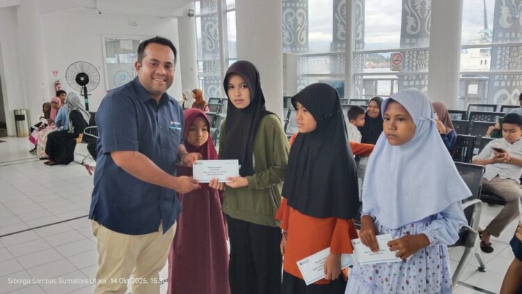 Wujud Syukur Hari Pelindo, Pelindo Regional 1 Sibolga Santuni 80 Anak Yatim