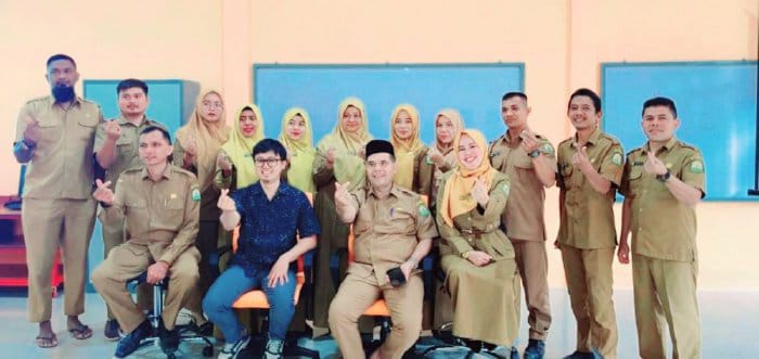 Dorong Inovasi Kurikulum P4GN Dan STEM, Plt Kadisdik Aceh Kunjungi SMKN 5 Telkom Banda Aceh