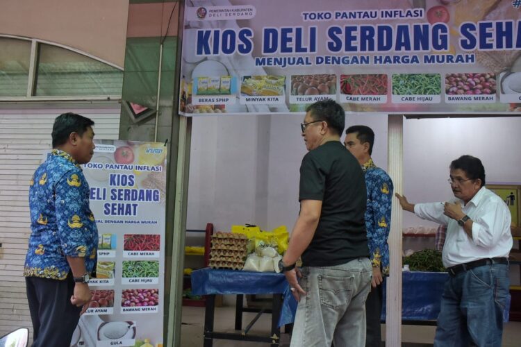 Kebutuhan Pokok Berfluktasi, Kios Deliserdang Sehat Jual Di Bawah Harga Pasar