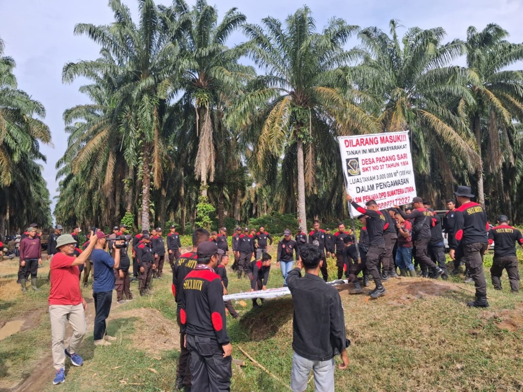 PT BSP Kisaran Lakukan Penertiban Aset