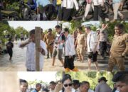 Pengurus Gerindra Tinjau Banjir Batubara, Salurkan Bantuan Sembako