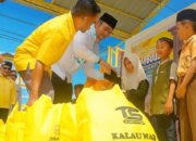 Maulid Nabi Dan Meriahkan HUT Ke-61, Golkar Pidie Santuni 30 Anak Yatim