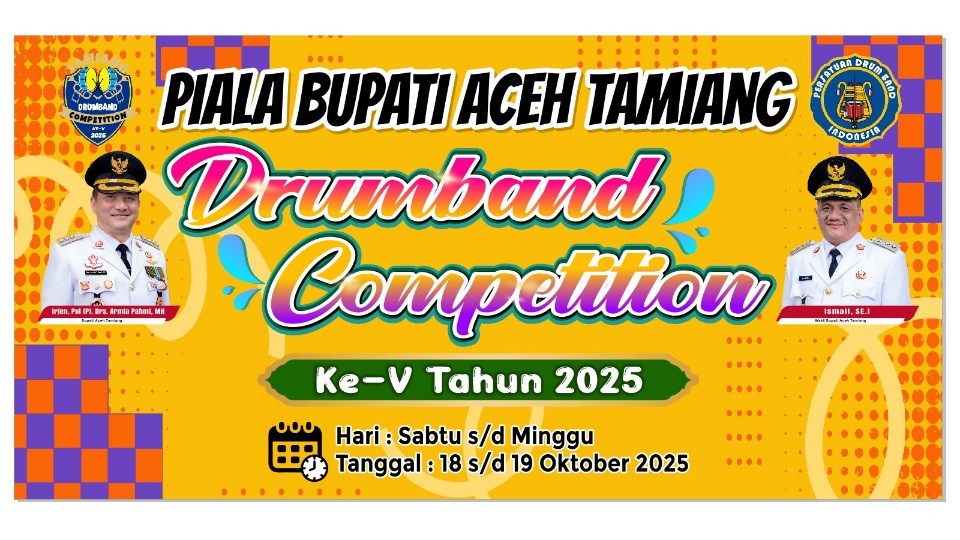 12 Tim Meriahkan Ajang Drum Band Competition