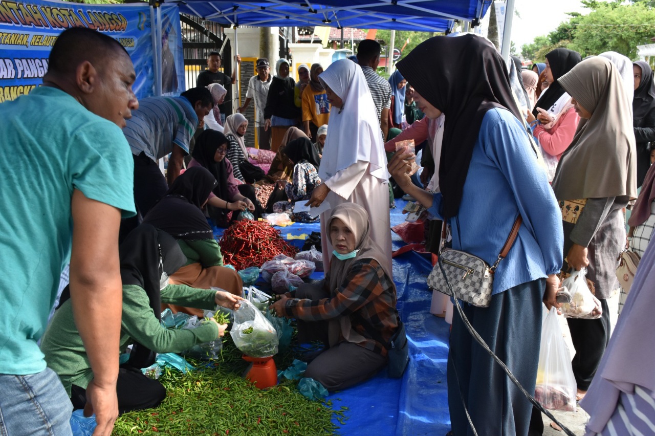 Tekan Laju Inflasi, Pemko Langsa Gelar Gerakan Pangan Murah