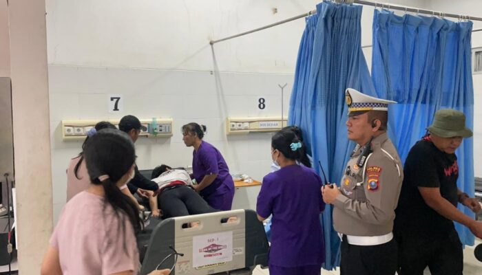 Pingsan, Pelari Asal Samosir Dilarikan Ke RSUD Hadrianus