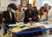 Uskup Agung Medan Meninggal, Kapolrestabes Medan Melayat Ke Gereja Katedral