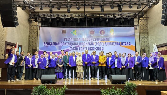 Pelantikan Pengurus Wilayah PDGI Sumut: Sinergi Baru Untuk Kesehatan Gigi Masyarakat