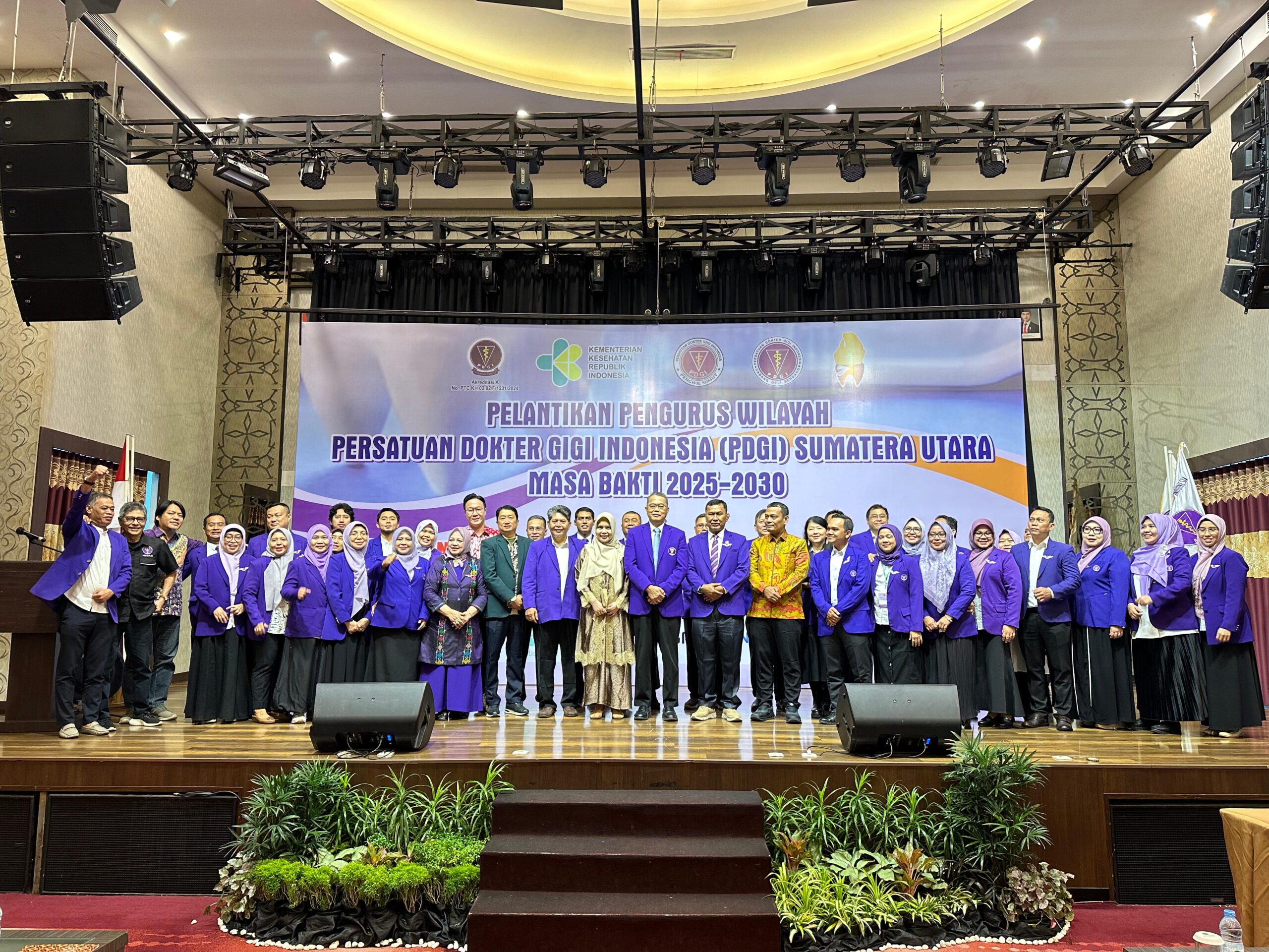 Pelantikan Pengurus Wilayah PDGI Sumut: Sinergi Baru Untuk Kesehatan Gigi Masyarakat