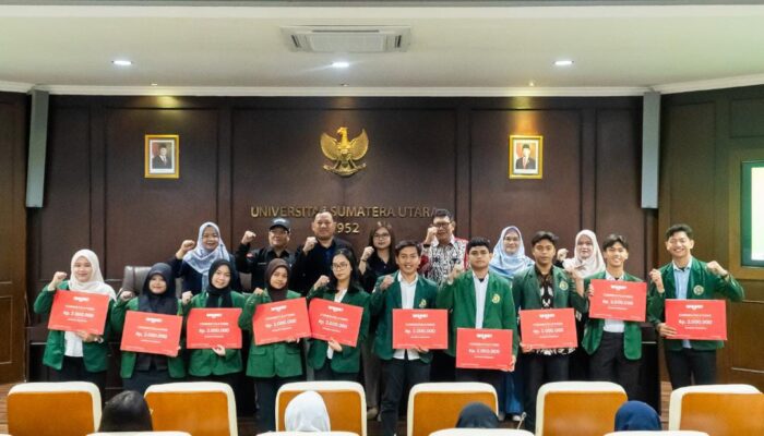 PT Wook Global Technology Dan USU Jalin Kerja Sama Beasiswa CSR Untuk Mahasiswa Berprestasi