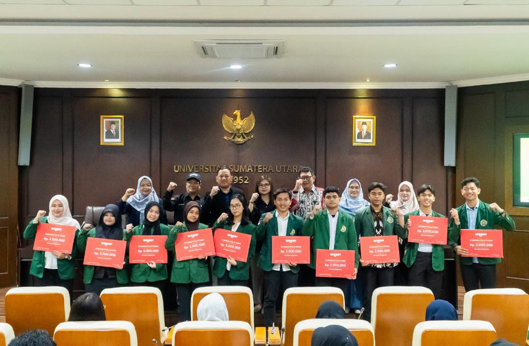 PT Wook Global Technology Dan USU Jalin Kerja Sama Beasiswa CSR Untuk Mahasiswa Berprestasi