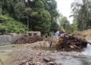 Hujan Deras Ganggu Rehab SPAM Jontor Subulussalam