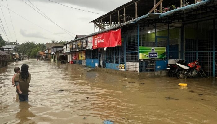 Sungai Semakin Dangkal, Dua Dusun Di Perbatasan Sumut-Aceh Dilanda Banjir