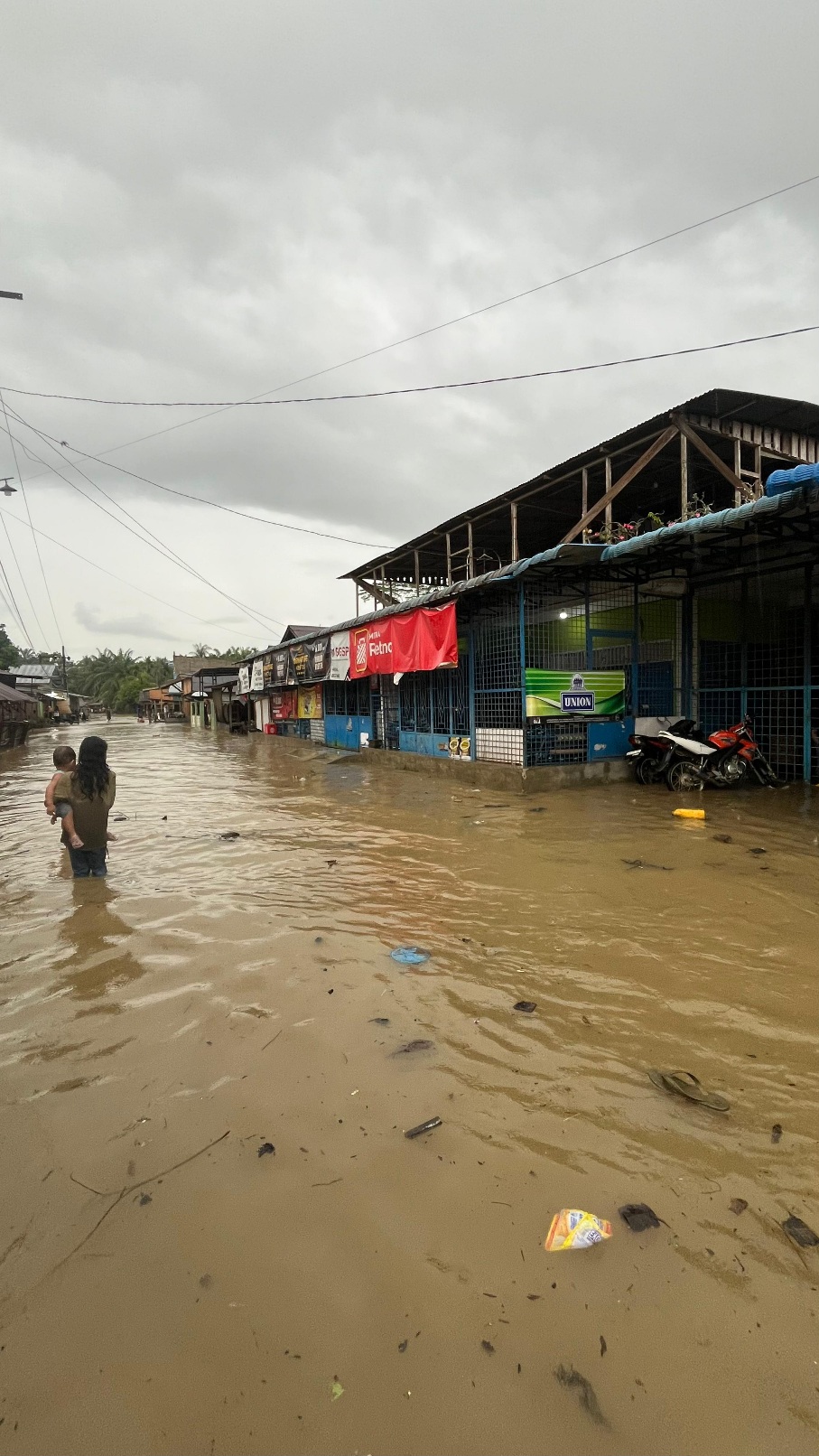 Sungai Semakin Dangkal, Dua Dusun Di Perbatasan Sumut-Aceh Dilanda Banjir