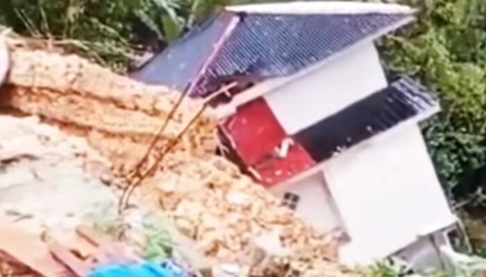 Satu Rumah Di Tuhemberua Ma’u Hancur Akibat Longsor