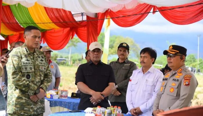TNI Dan Polri Dukung Ketahanan Pangan Nasional Di Aceh Besar