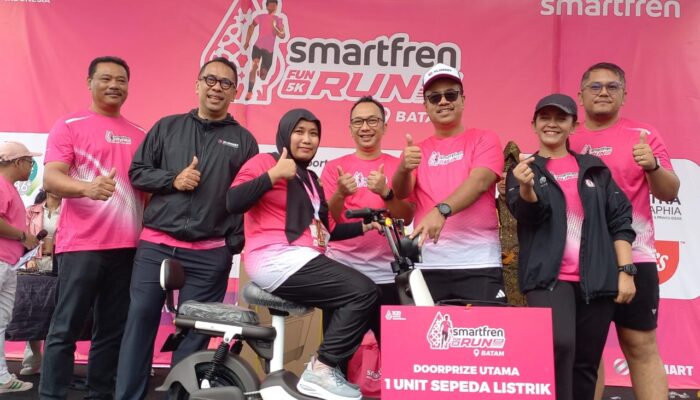 Ratusan Peserta Antusias Ikuti Fun Run Bersama Smartfren Di Batam
