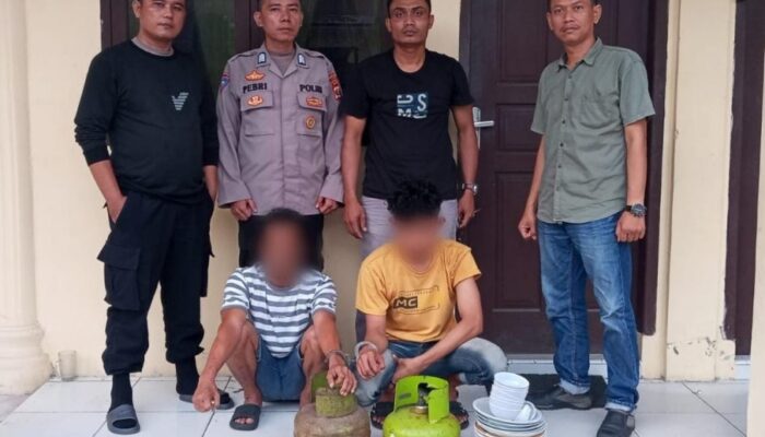 Polsek Langsa Tangkap Spesialis Pembongkar Ruko SWN Kupi