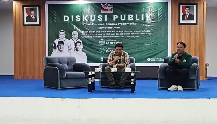BEM SI Sumut Gelar Diskusi Publik Evaluasi 1 Tahun Pemerintahan Prabowo-Gibran & Problematika Di Sumut